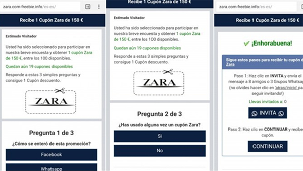 Bulo cupones Zara